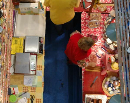 Des stands spacieux